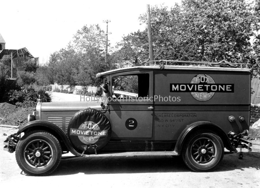 Fox Movietone News Truck 1929