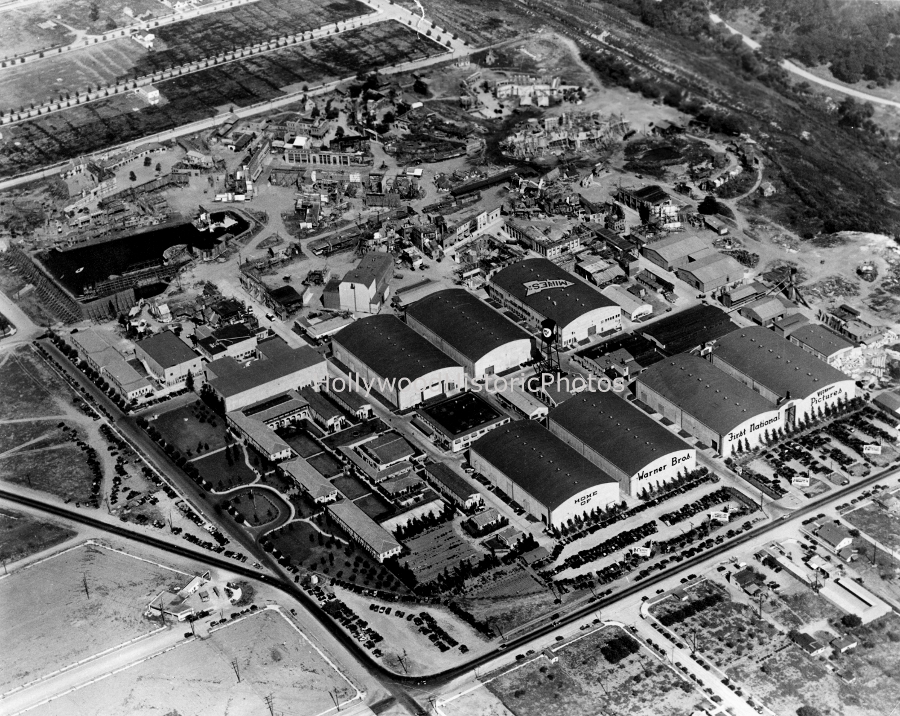 Hollywood Historic Photos - Warner Bros. Studios 1932