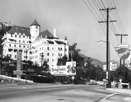 Chateau Marmont, Marquis Restaurant 1960