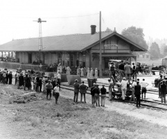 No. Hollywood Train Depot 1927