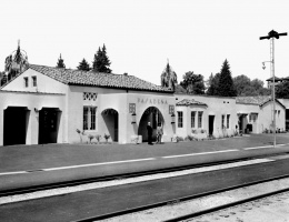 Pasadena Santa Fe Depot 1940