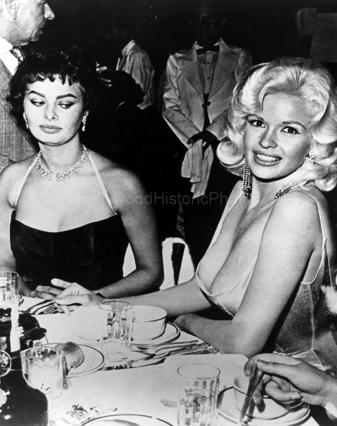 Sophia Loren & Jayne Mansfield 1957 #1