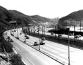 P&E Trolley Tracks 1949