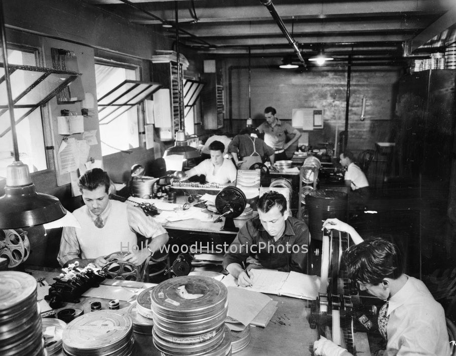Sound Editing Dept. 1937