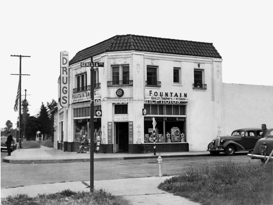 Fountain Drugs 1940