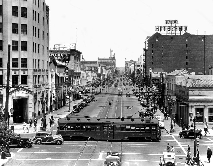 Hollywood Blvd. & Highland Ave. 1936