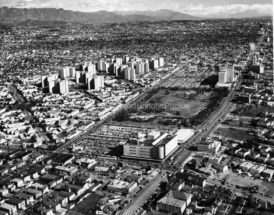 Miracle Mile Aerial View 1951 #2