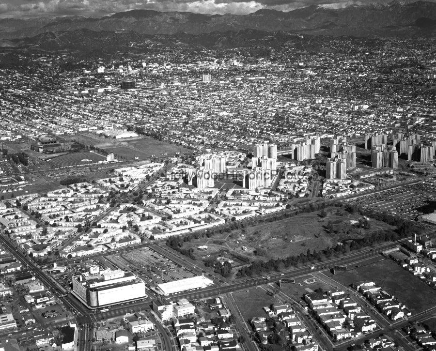 Miracle Mile Aerial View 1951 #1