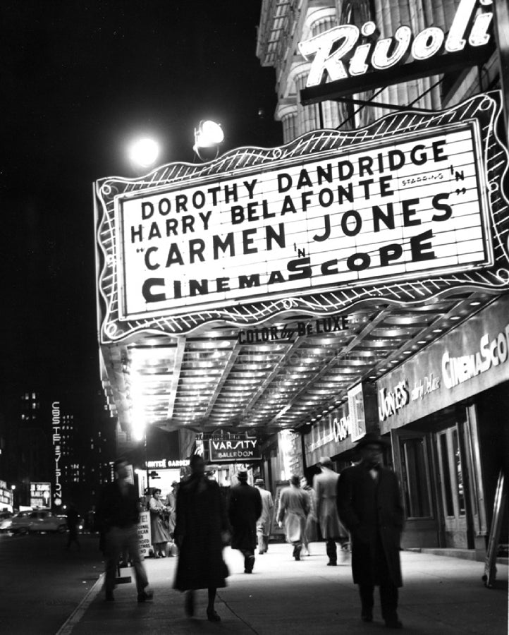 Rivoli Theatre N.Y.C 1953