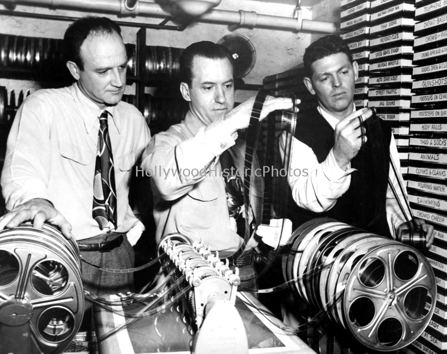 Sound Editing Dept. 1945